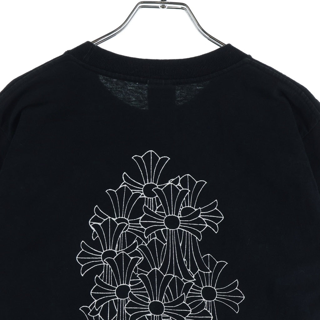 CHROME HEARTS(クロムハーツ) OLD S/S TEE セメタリーバックプリント クルーネック 半袖Tシャツ ブラック