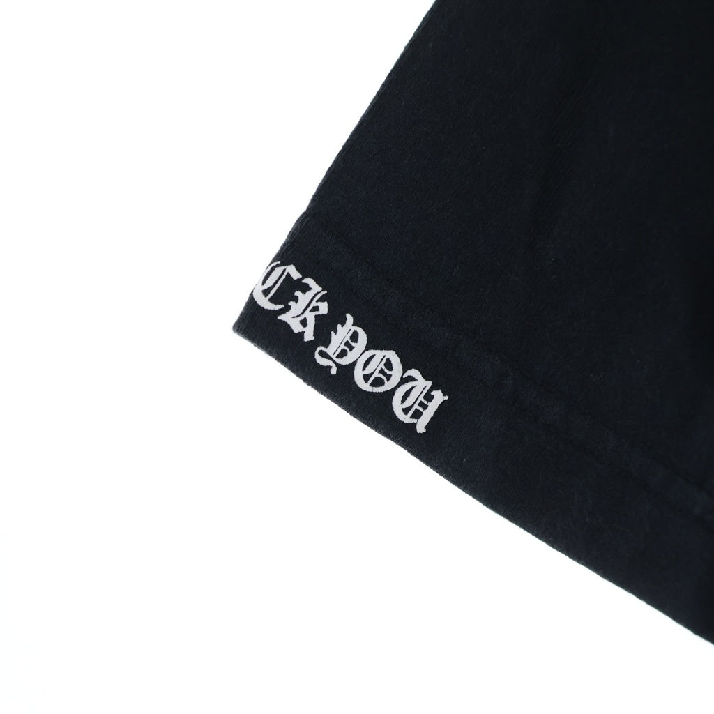 CHROME HEARTS(クロムハーツ) OLD S/S TEE セメタリーバックプリント クルーネック 半袖Tシャツ ブラック