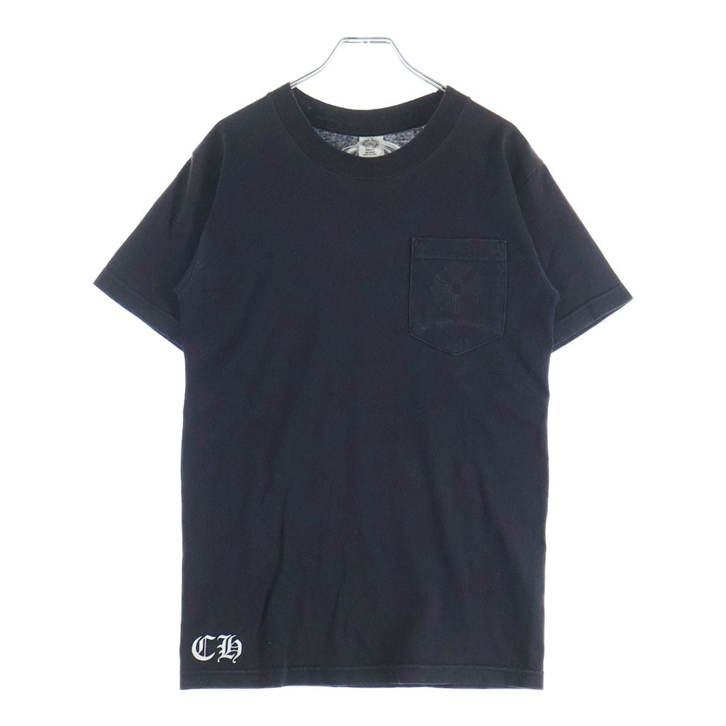 CHROME HEARTS(クロムハーツ) OLD CH PLUS S/S TEE CHプラスプリント クルーネック 半袖Tシャツ ブラック