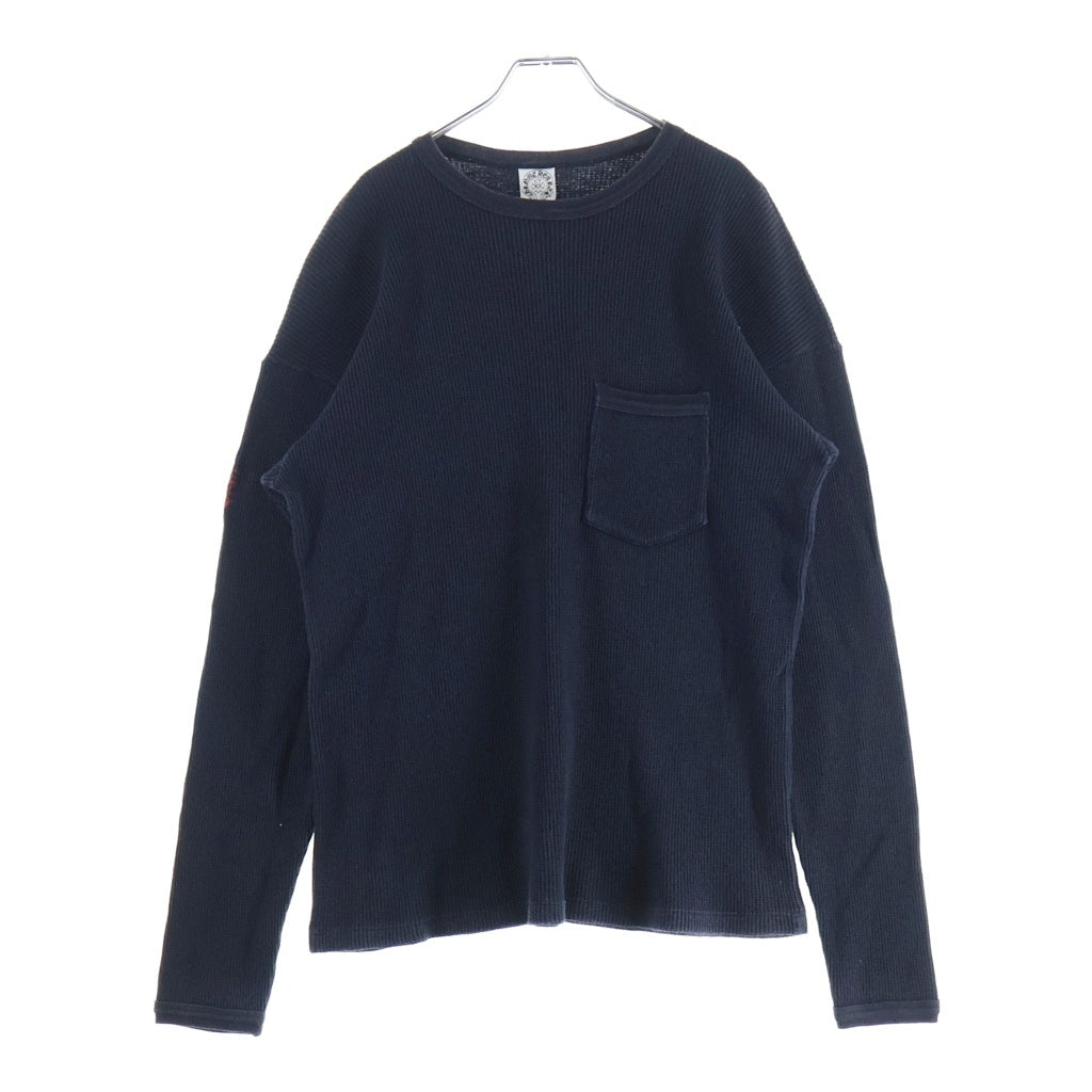 CHROME HEARTS(クロムハーツ) OLD オールド ヴァインダガー刺繍 サーマル 長袖Tシャツ