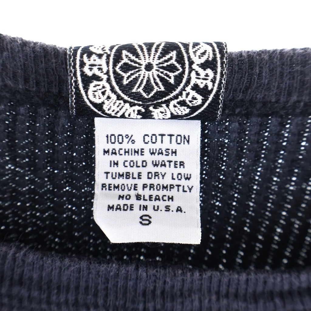 CHROME HEARTS(クロムハーツ) OLD オールド ヴァインダガー刺繍 サーマル 長袖Tシャツ