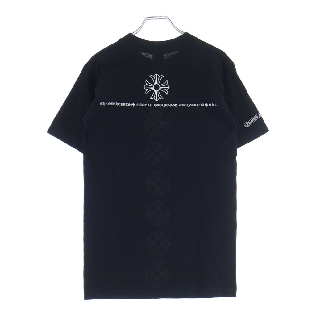 CHROME HEARTS(クロムハーツ) OLD CHプラスプリント 半袖Tシャツ カットソー ブラック