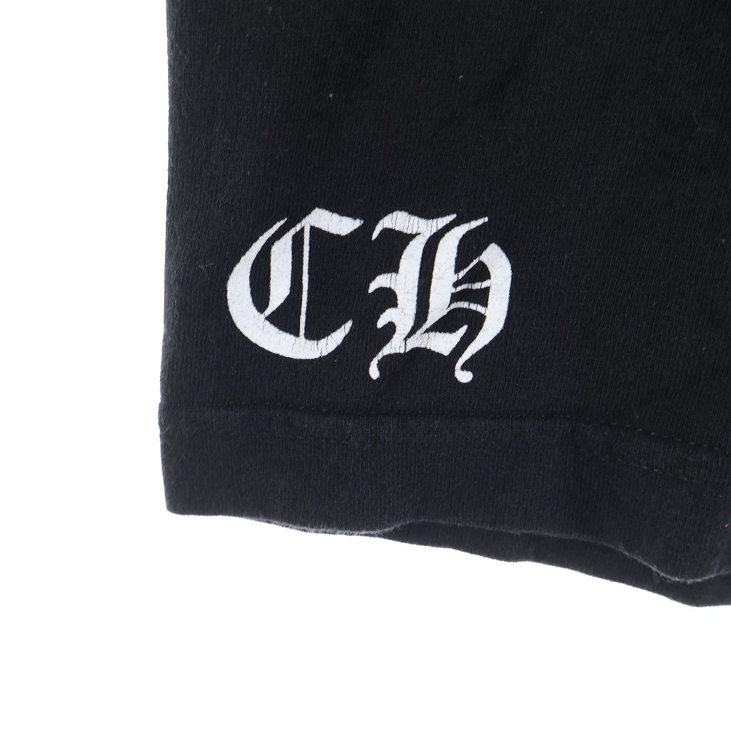 CHROME HEARTS(クロムハーツ) OLD CHプラスプリント 半袖Tシャツ カットソー ブラック