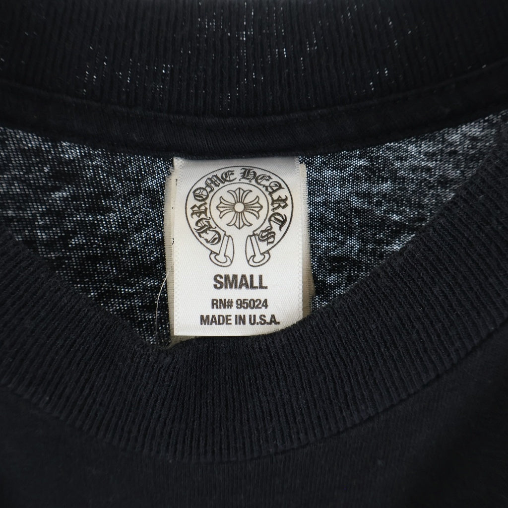CHROME HEARTS(クロムハーツ) OLD CHプラスプリント 半袖Tシャツ カットソー ブラック