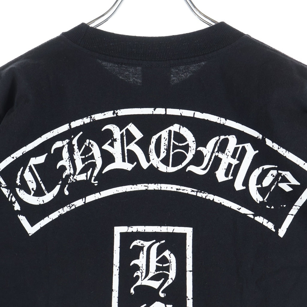 CHROME HEARTS(クロムハーツ) OLD S/S T BAR オールド バックTバー スタープリント 半袖Tシャツカットソー ブラック