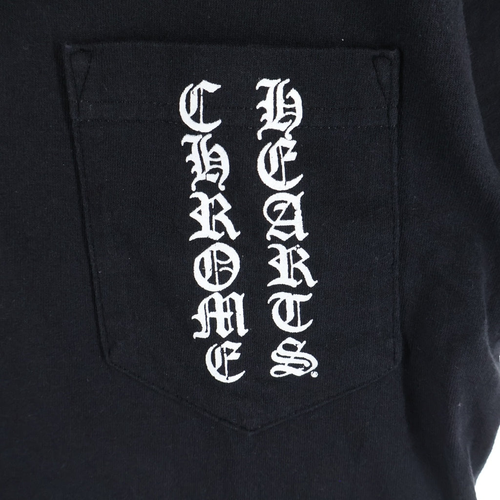 CHROME HEARTS(クロムハーツ) OLD S/S T BAR オールド バックTバー スタープリント 半袖Tシャツカットソー ブラック