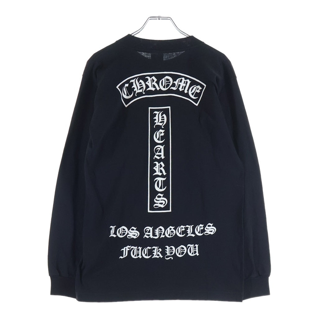 CHROME HEARTS(クロムハーツ) OLD S/S Las Vegas T BAR オールド バックTバープリント 長袖Tシャツカットソー ブラック
