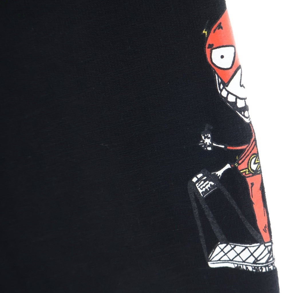 CHROME HEARTS(クロムハーツ) ×MATTY BOYHORSESHOE SWEAT PANTS ホースシュープリント サイドロゴ スウェットパンツ ブラック