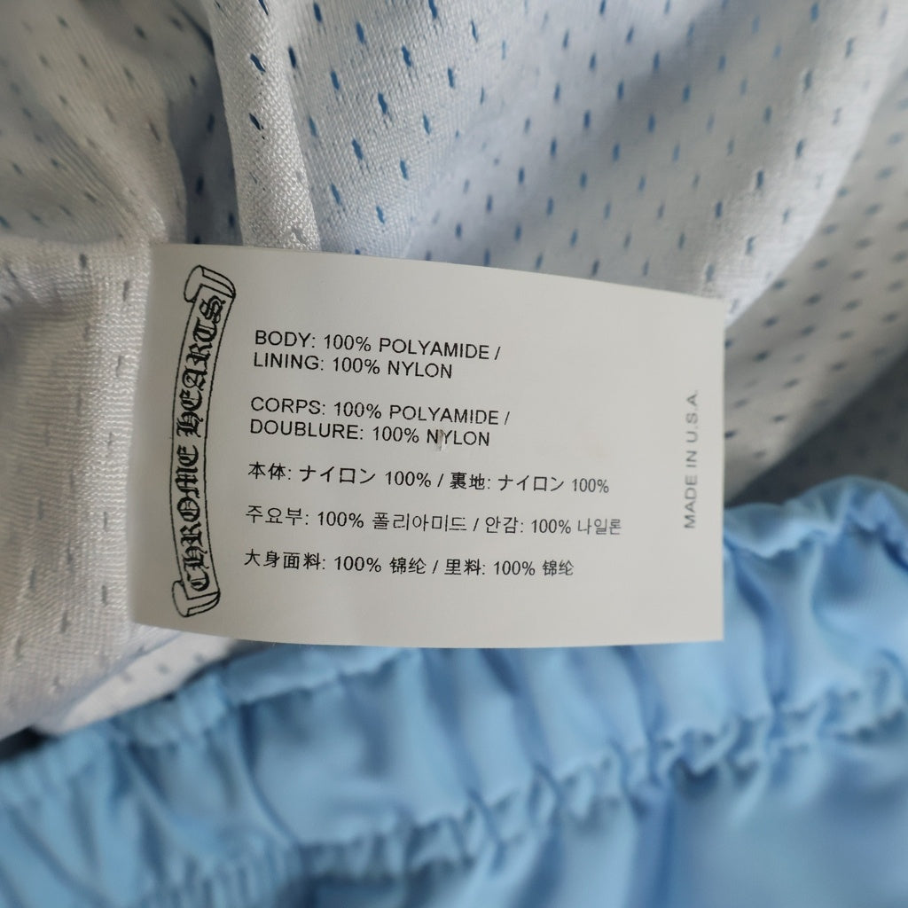 CHROME HEARTS(クロムハーツ) MIAMI LIMITED U TRASH PICKUP PLS NYLN ナイロントラックロングパンツ ライトブルー