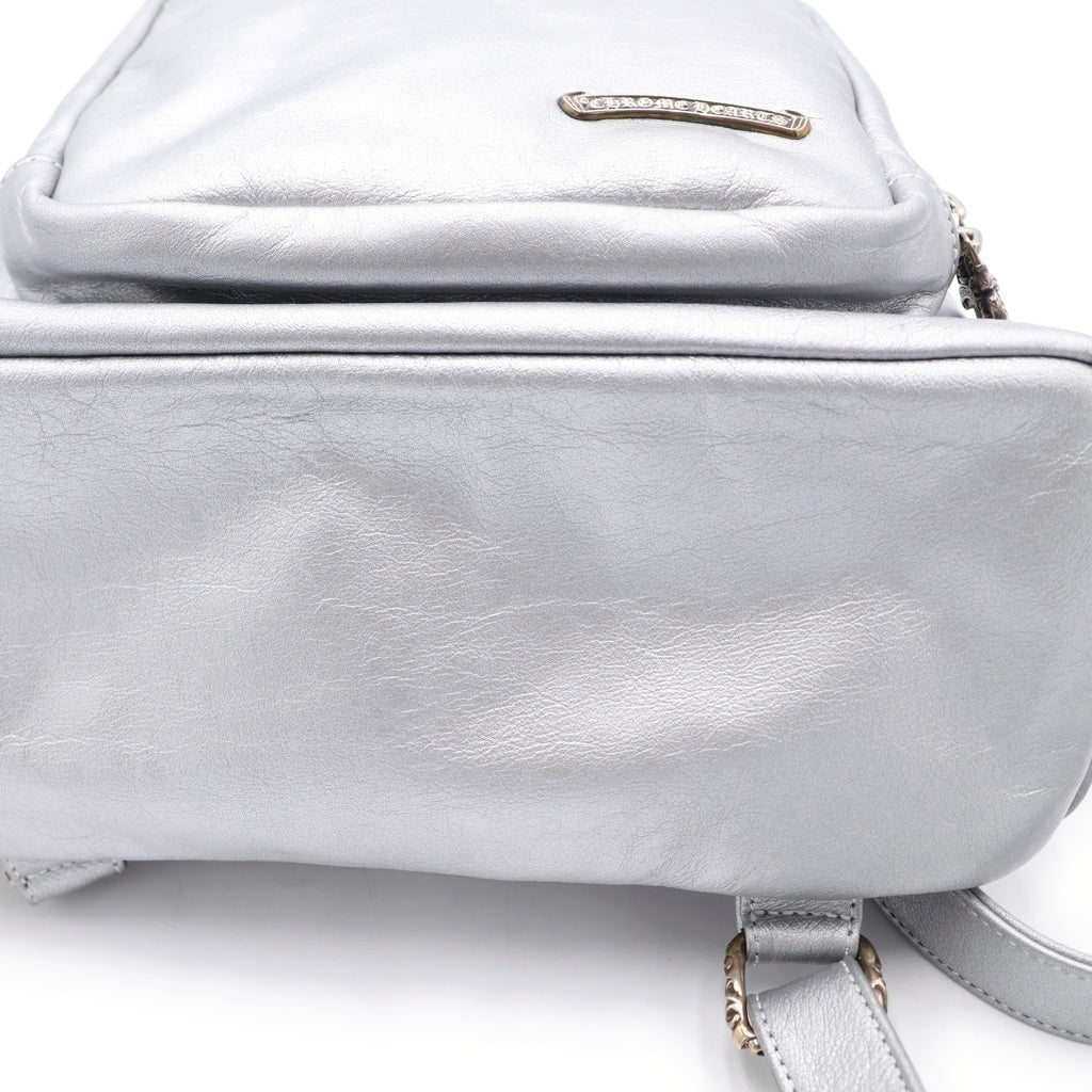 CHROME HEARTS(クロムハーツ) 7TH GRADE MINI レザー バックパック シルバー
