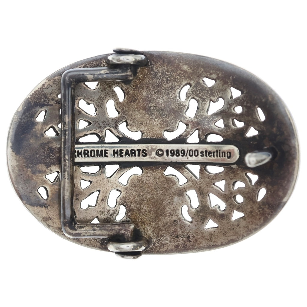 CHROME HEARTS(クロムハーツ) BUCKL OVAL CROSS1.5 1.5クラシックオーバルクロス シルバーバックル