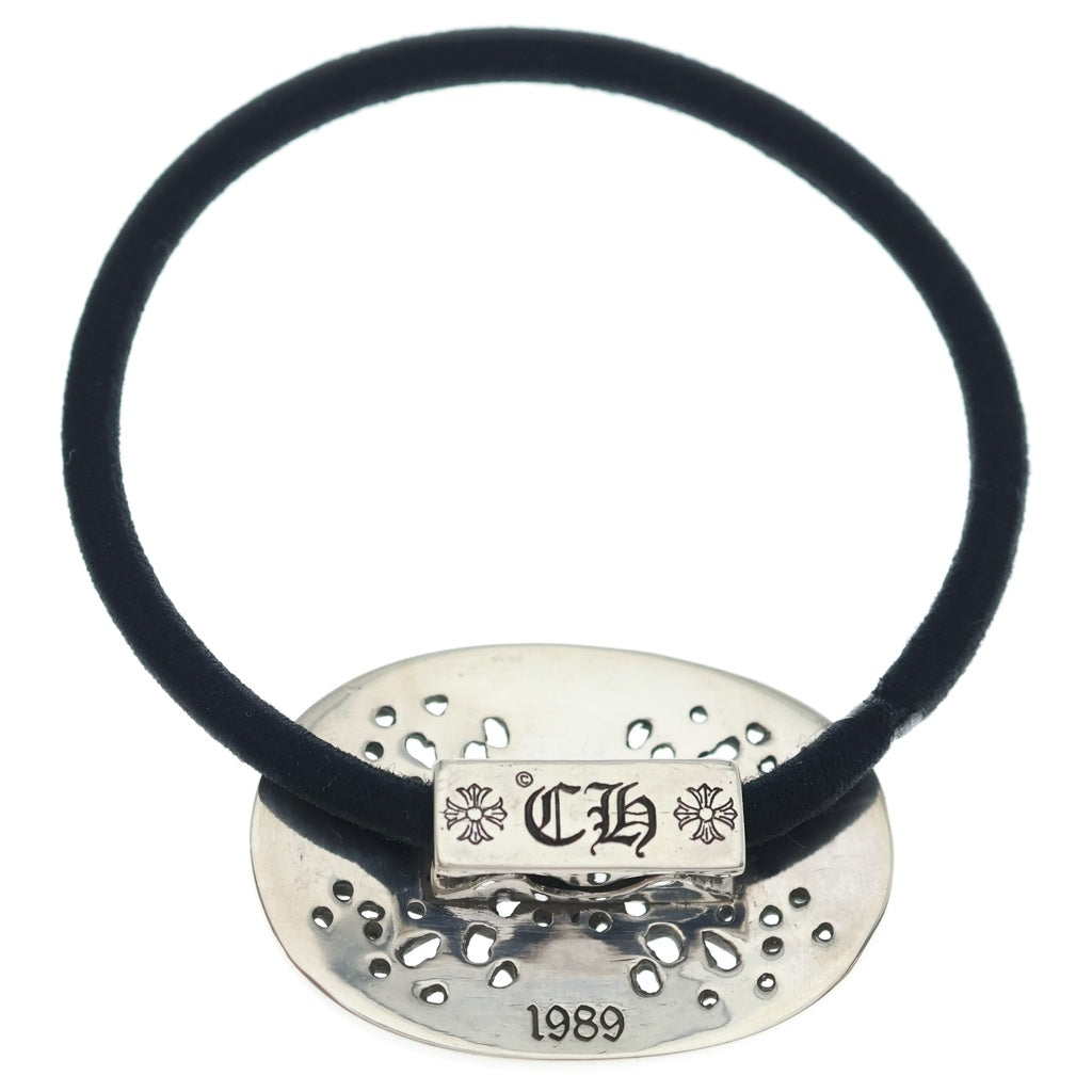 CHROME HEARTS(クロムハーツ) HAIRBAND TNY OVL クラシックオーバルヘアゴム シルバーコンチョ