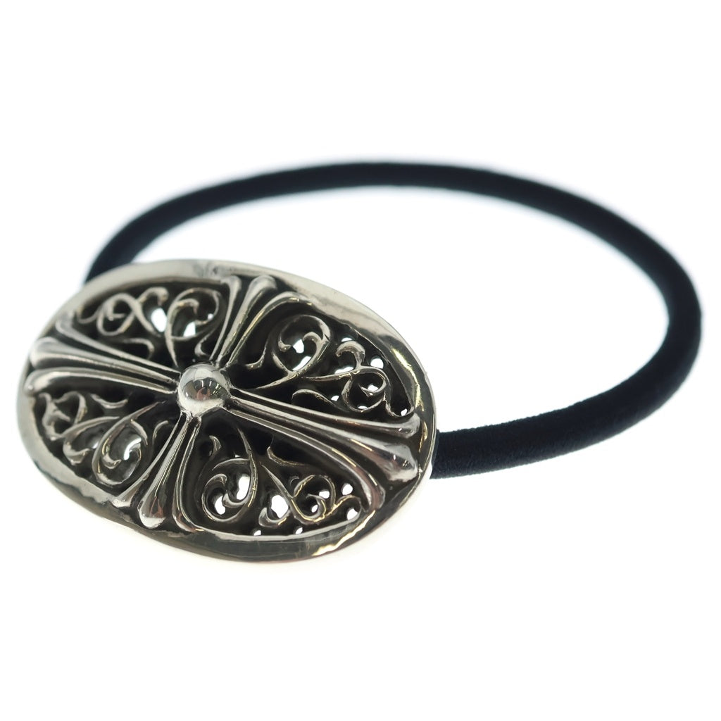 CHROME HEARTS(クロムハーツ) HAIRBAND TNY OVL クラシックオーバルヘアゴム シルバーコンチョ