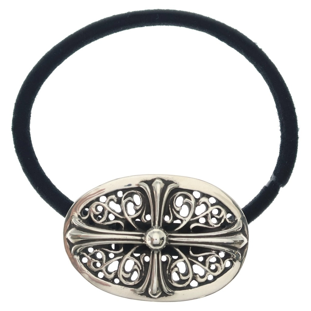 CHROME HEARTS(クロムハーツ) HAIRBAND TNY OVL クラシックオーバルヘアゴム シルバーコンチョ