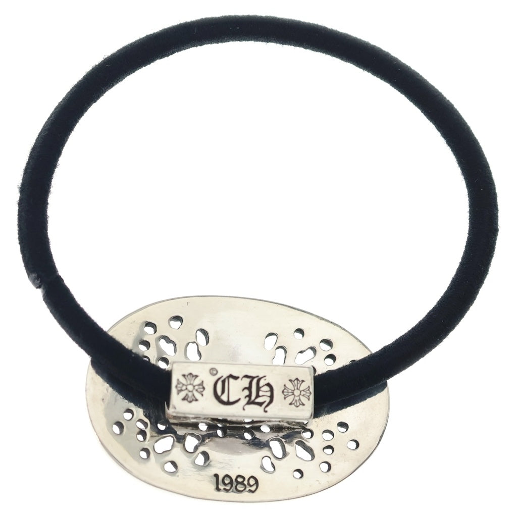 CHROME HEARTS(クロムハーツ) HAIRBAND TNY OVL クラシックオーバルヘアゴム シルバーコンチョ