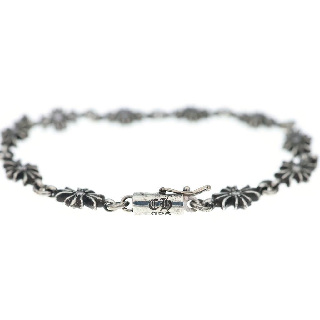 CHROME HEARTS(クロムハーツ) TNY E CH PLS P DIA タイニーECHプラス PAVEダイヤシルバーブレスレット