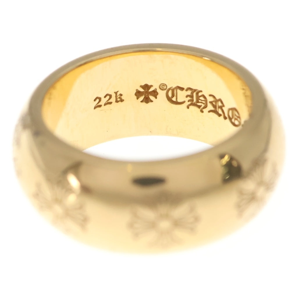 CHROME HEARTS(クロムハーツ) 22K RND 10mm ラウンド10mm ゴールドリング