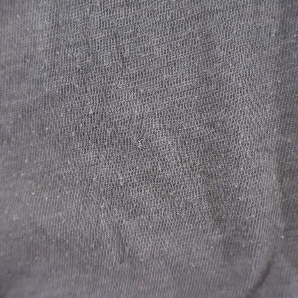 CHROME HEARTS(クロムハーツ) OLD CH CEMETARY CROSS L/S TEE セメタリークロス 両面プリント コットン ヘンリーネック 七分袖Tシャツ 長袖カットソー ‐