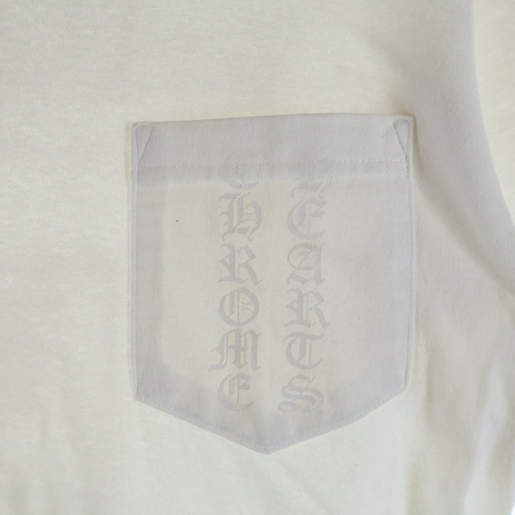 CHROME HEARTS(クロムハーツ) OLD T-BAR TEE オールド Tバープリント 半袖Tシャツカットソー ホワイト
