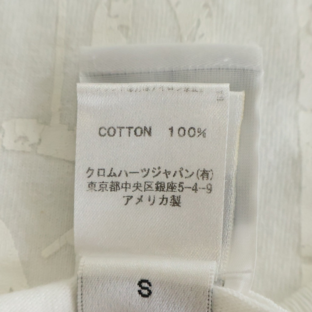 CHROME HEARTS(クロムハーツ) OLD T-BAR TEE オールド Tバープリント 半袖Tシャツカットソー ホワイト