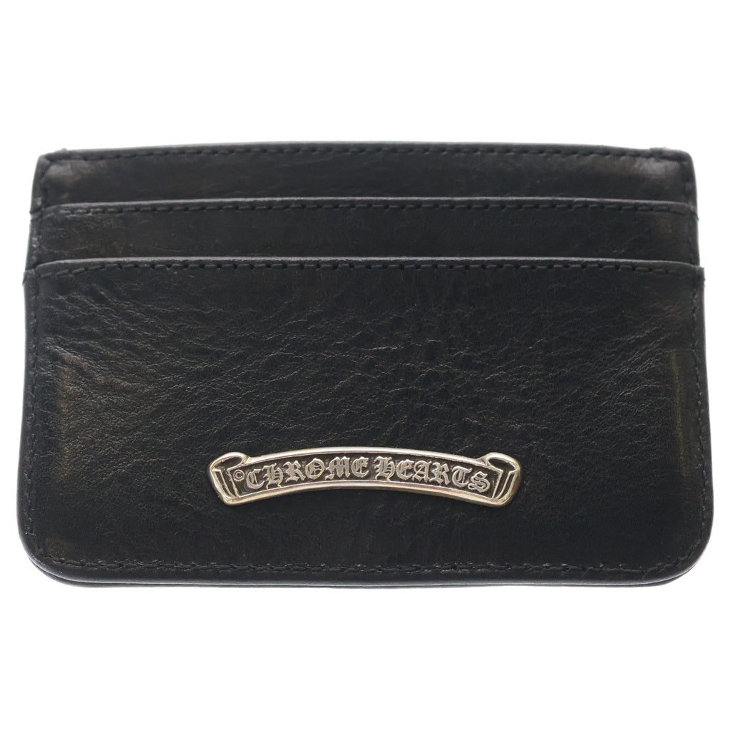 CHROME HEARTS(クロムハーツ) DOUBLE SIDE ダブルサイド タイニーCH装飾レザーカードケース