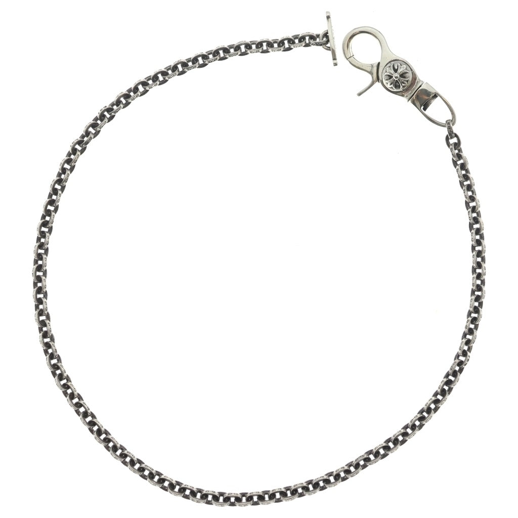 CHROME HEARTS(クロムハーツ) CHN PAPER TBAR Tバーペーパーチェーン シルバーウォレットチェーン