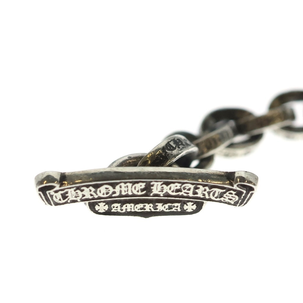 CHROME HEARTS(クロムハーツ) CHN PAPER TBAR Tバーペーパーチェーン シルバーウォレットチェーン