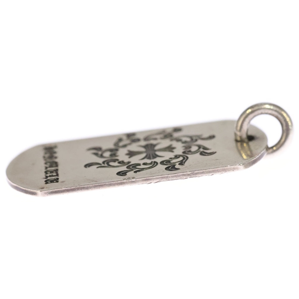 CHROME HEARTS(クロムハーツ) D TAG LRG LTD ホノルル限定 ラージドッグタグ ネックレストップ シルバー ‐