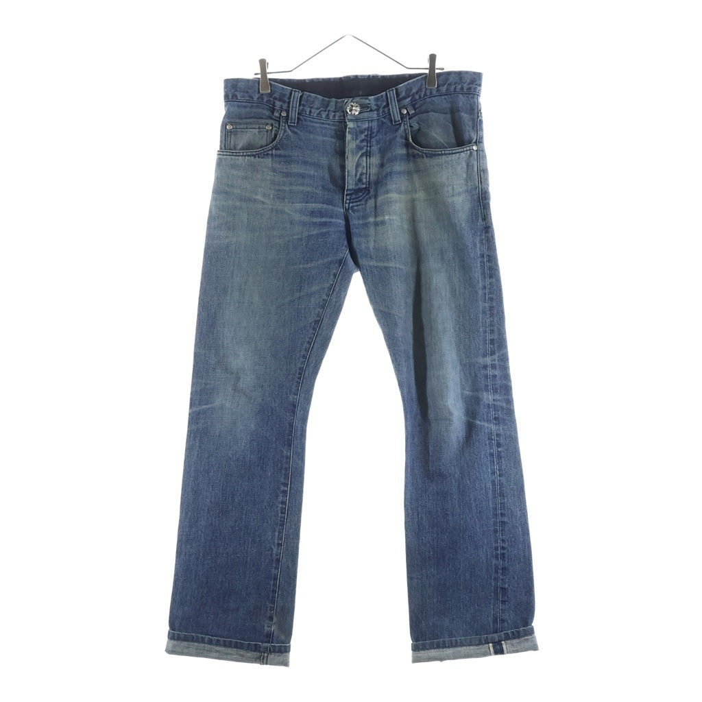 CHROME HEARTS(クロムハーツ) OLD 5POCKET STRAIGHT DENIM PANTS デニムストレートパンツ 5ポケット インディゴ ‐