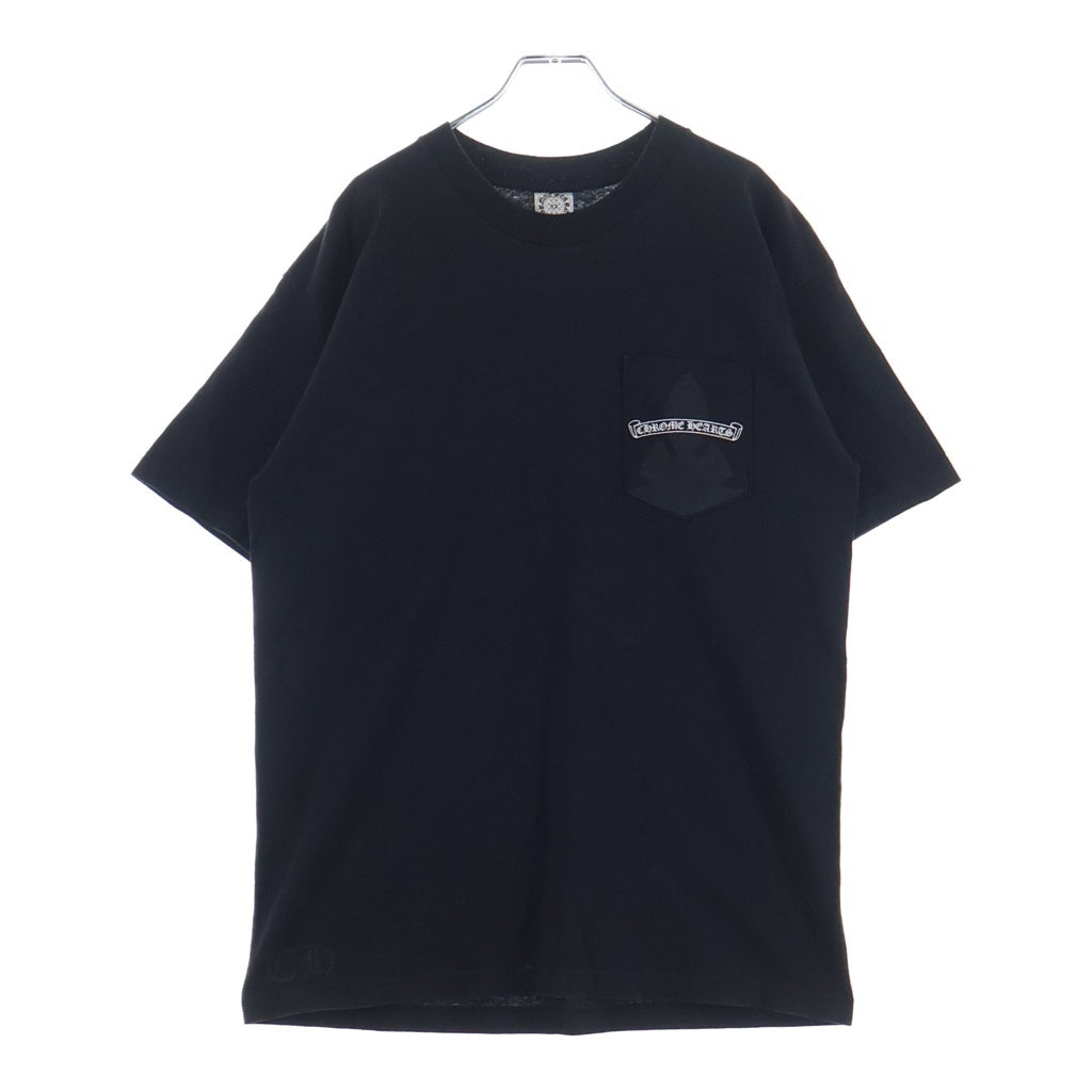 CHROME HEARTS(クロムハーツ) OLD CH T-SHRT 2 バックフレアニープリントTシャツ ‐