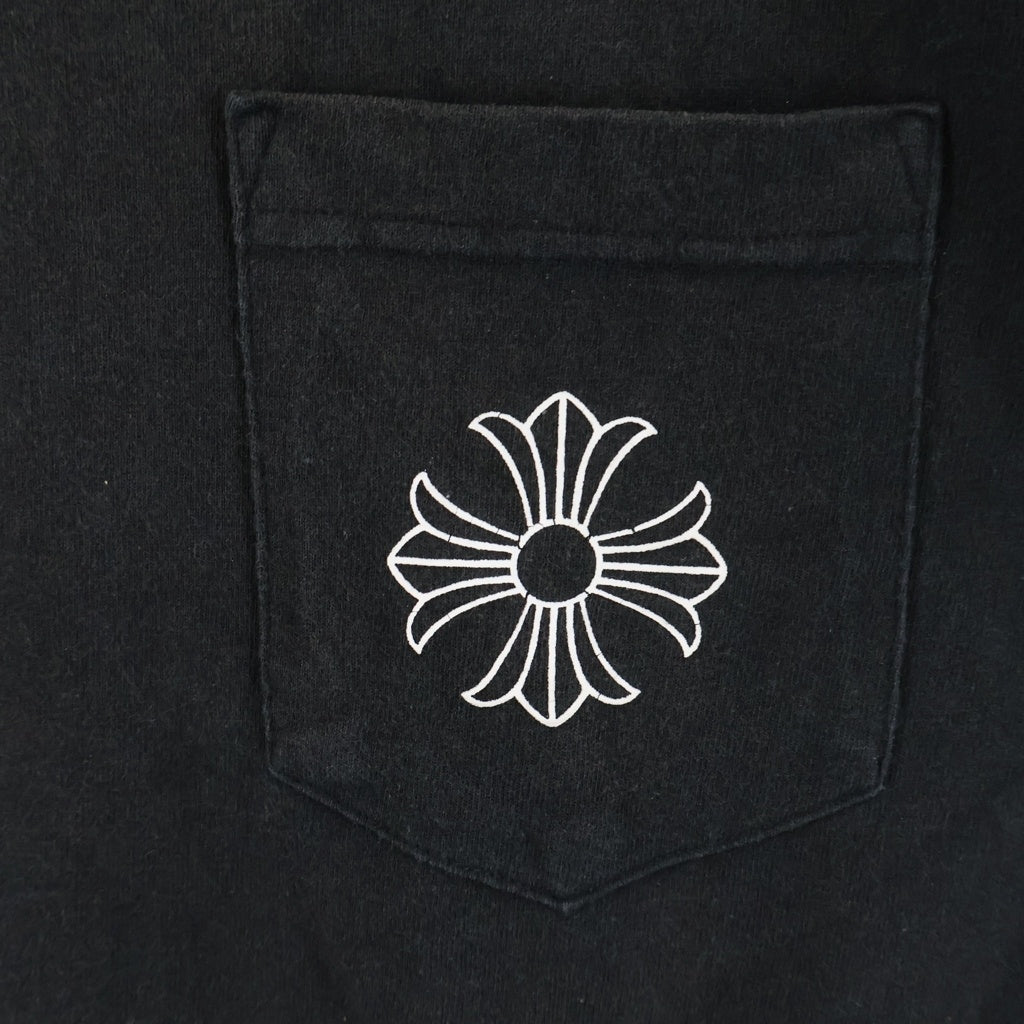 CHROME HEARTS(クロムハーツ) Malibu Limited CH Plus Block Cross Tee マリブ限定 ブロッククロス 半袖Tシャツカットソー ブラック ‐