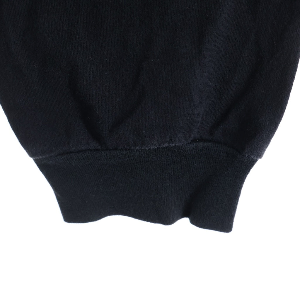 CHROME HEARTS(クロムハーツ) Back Cemetery CH L/S バックセメタリークロス 長袖Tシャツ カットソー ブラック/グリーン -