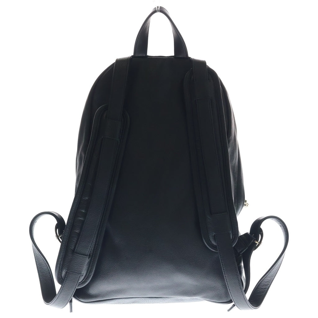 CHROME HEARTS(クロムハーツ) 7TH GRADE セメタリークロスパッチレザーリュック ブラック/シルバー ‐