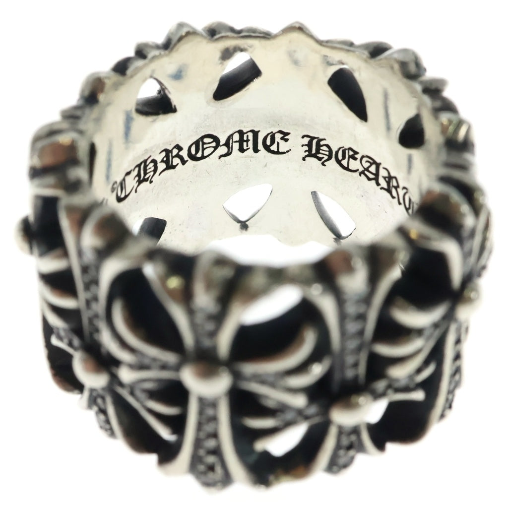 CHROME HEARTS(クロムハーツ) CEMETERY P D セメタリークロス PAVEダイヤ セメタリークロスリング シルバー -