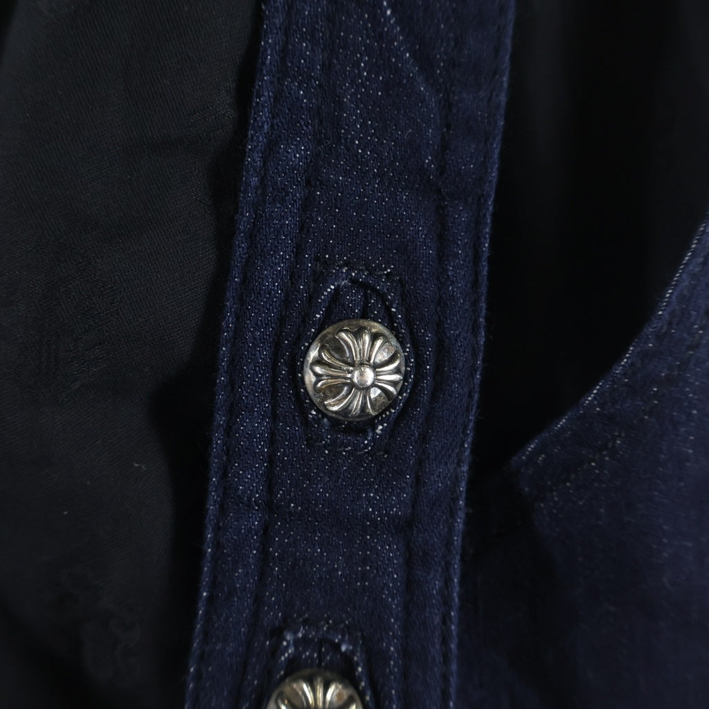 CHROME HEARTS(クロムハーツ) #10ダガージップ付 コットン サロペット - レディース