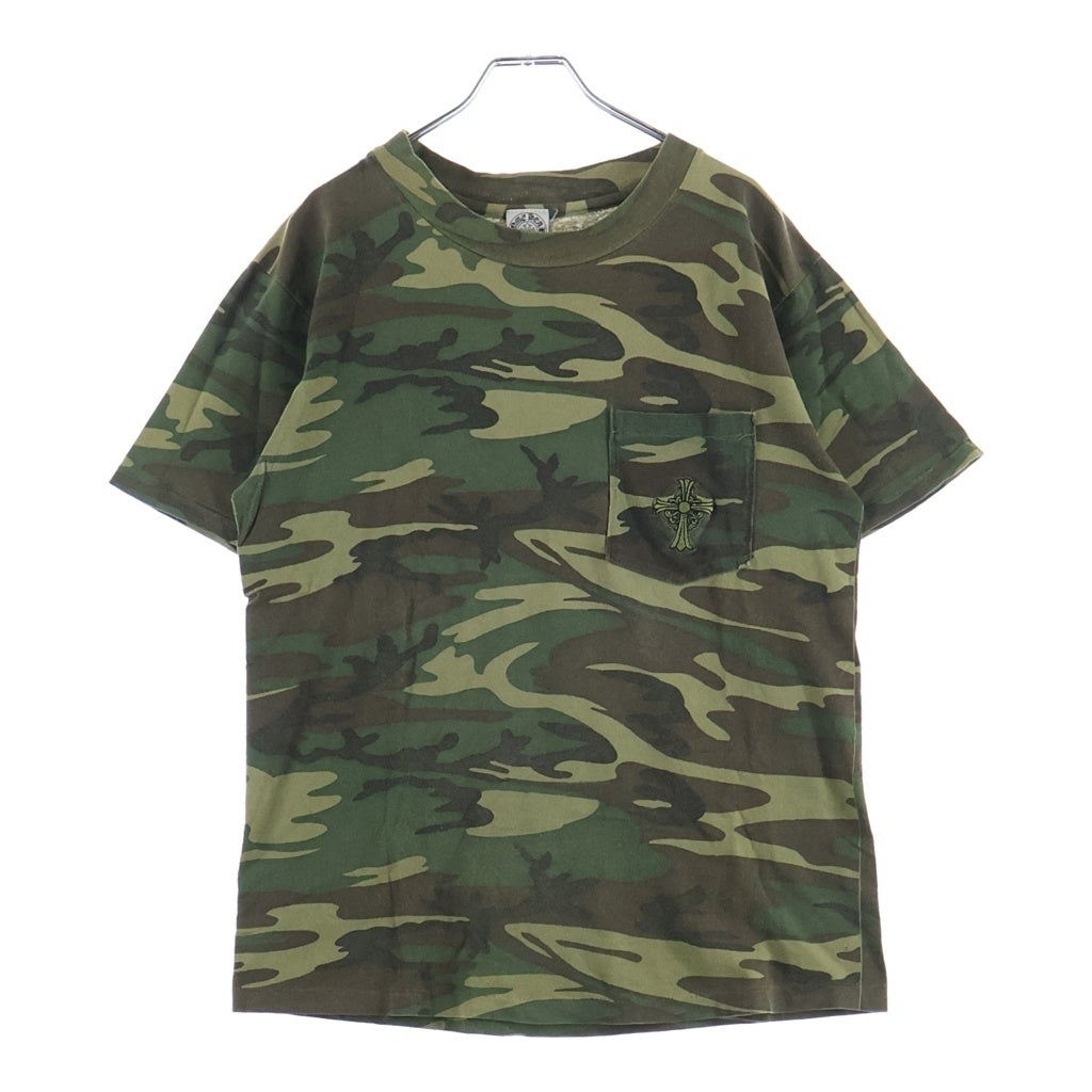 CHROME HEARTS(クロムハーツ) OLD S/S TEE オールド クロス刺繍 半袖Tシャツカットソー カモフラージュ