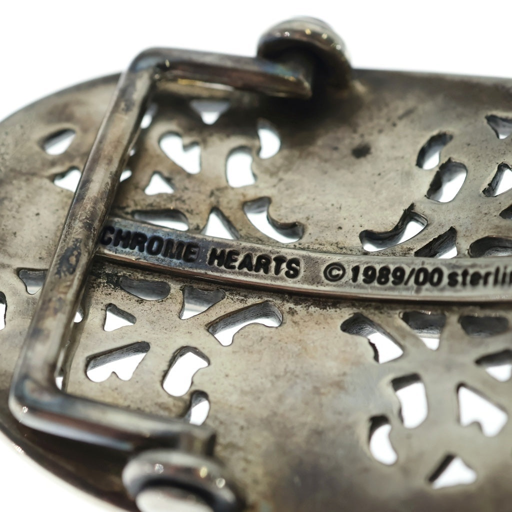 CHROME HEARTS(クロムハーツ) OVAL CROSS 1.5クラシックオーバルクロスバックル シルバー -