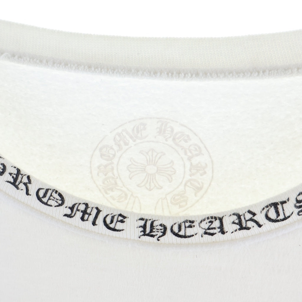 CHROME HEARTS(クロムハーツ) SWTSHRT PLVR ネックロゴクルーネックスウェット ‐