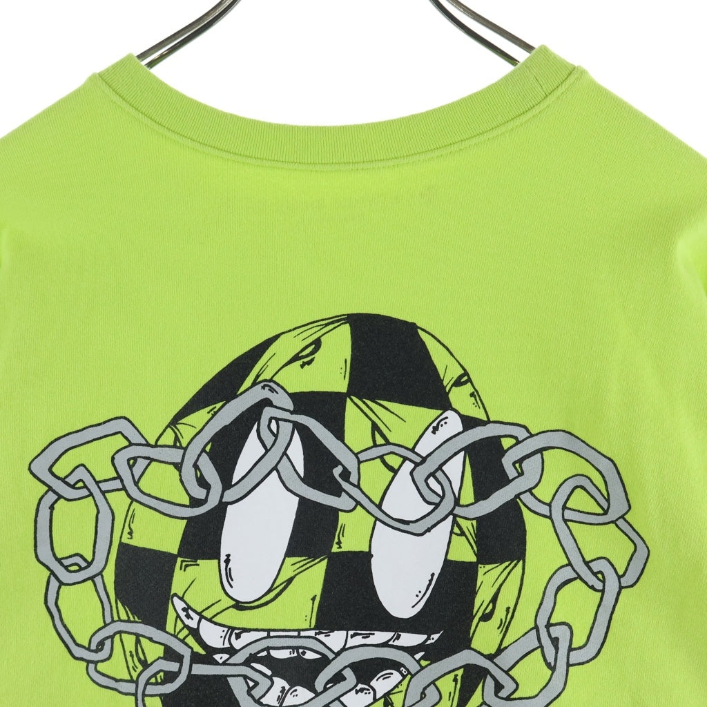 CHROME HEARTS(クロムハーツ) ×MATTY BOY PPO LINK Sweat Shirt マッティボーイ PPOリンク クルーネックスウェットシャツ トレーナー イエロー ‐