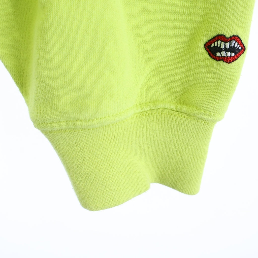 CHROME HEARTS(クロムハーツ) ×MATTY BOY PPO LINK Sweat Shirt マッティボーイ PPOリンク クルーネックスウェットシャツ トレーナー イエロー ‐