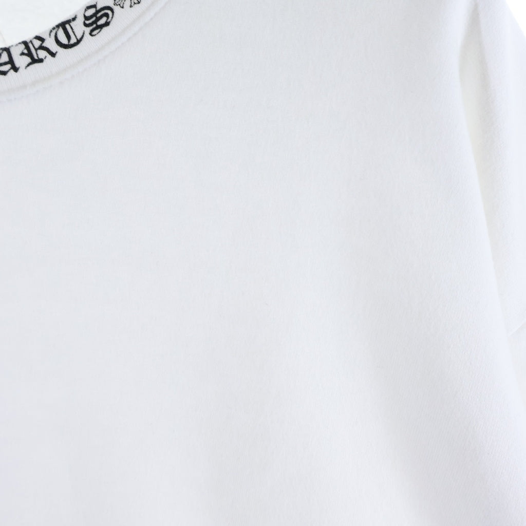 CHROME HEARTS(クロムハーツ) SWTSHRT PLVR ネックロゴクルーネックスウェット ‐