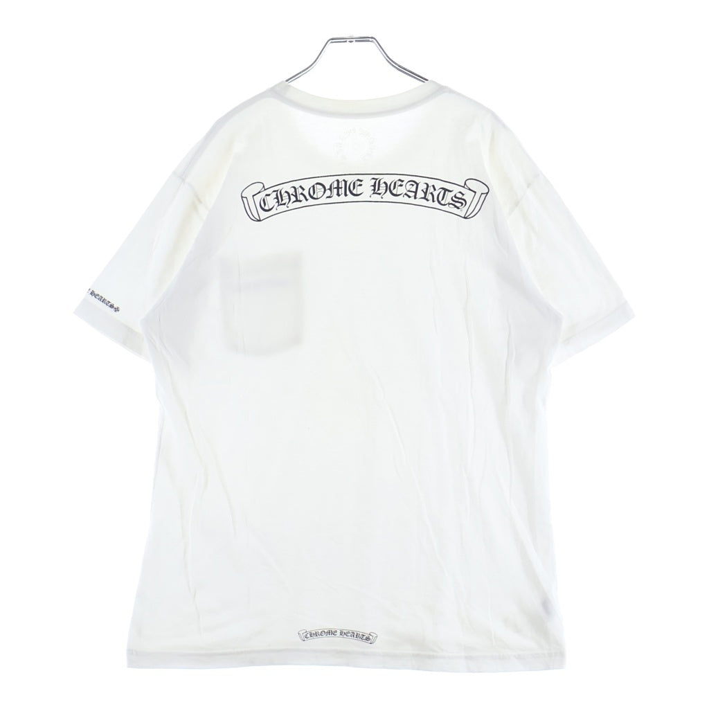 CHROME HEARTS(クロムハーツ) CH S/S TEE バックスクロールラベルプリント半袖Tシャツカットソー