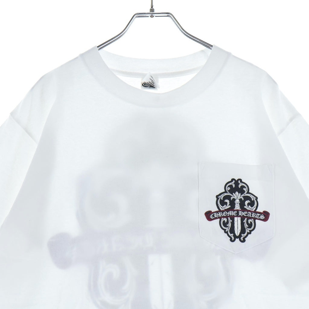 CHROME HEARTS(クロムハーツ) OLD S/S オールド ヴァインダガープリント半袖Tシャツ