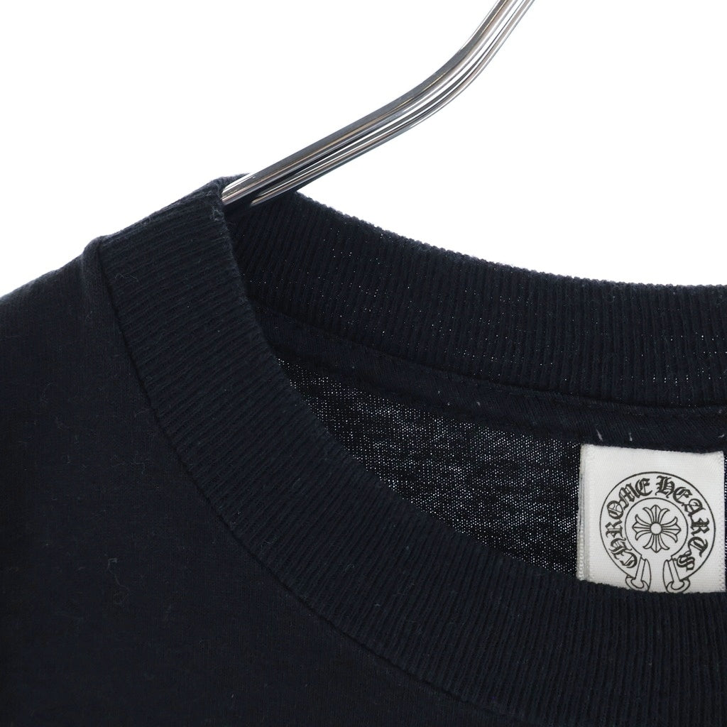 CHROME HEARTS(クロムハーツ) OLD ARCH LOGO USA S/S TEE アーチロゴプリント クルーネック半袖Tシャツ カットソー ブラック