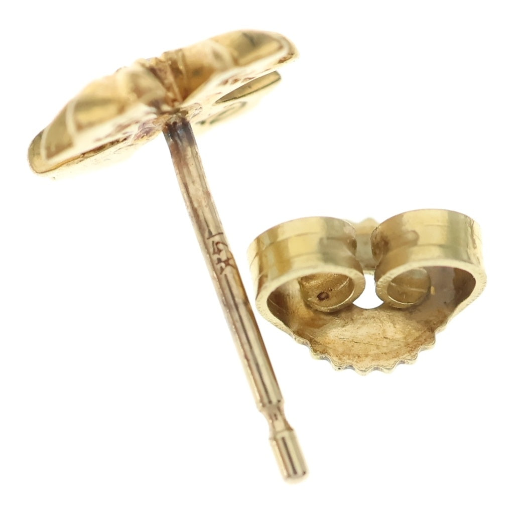 CHROME HEARTS(クロムハーツ) 22K No2 CH PLS DIA 22KCHプラススタッド 1ダイヤ ゴールドピアス