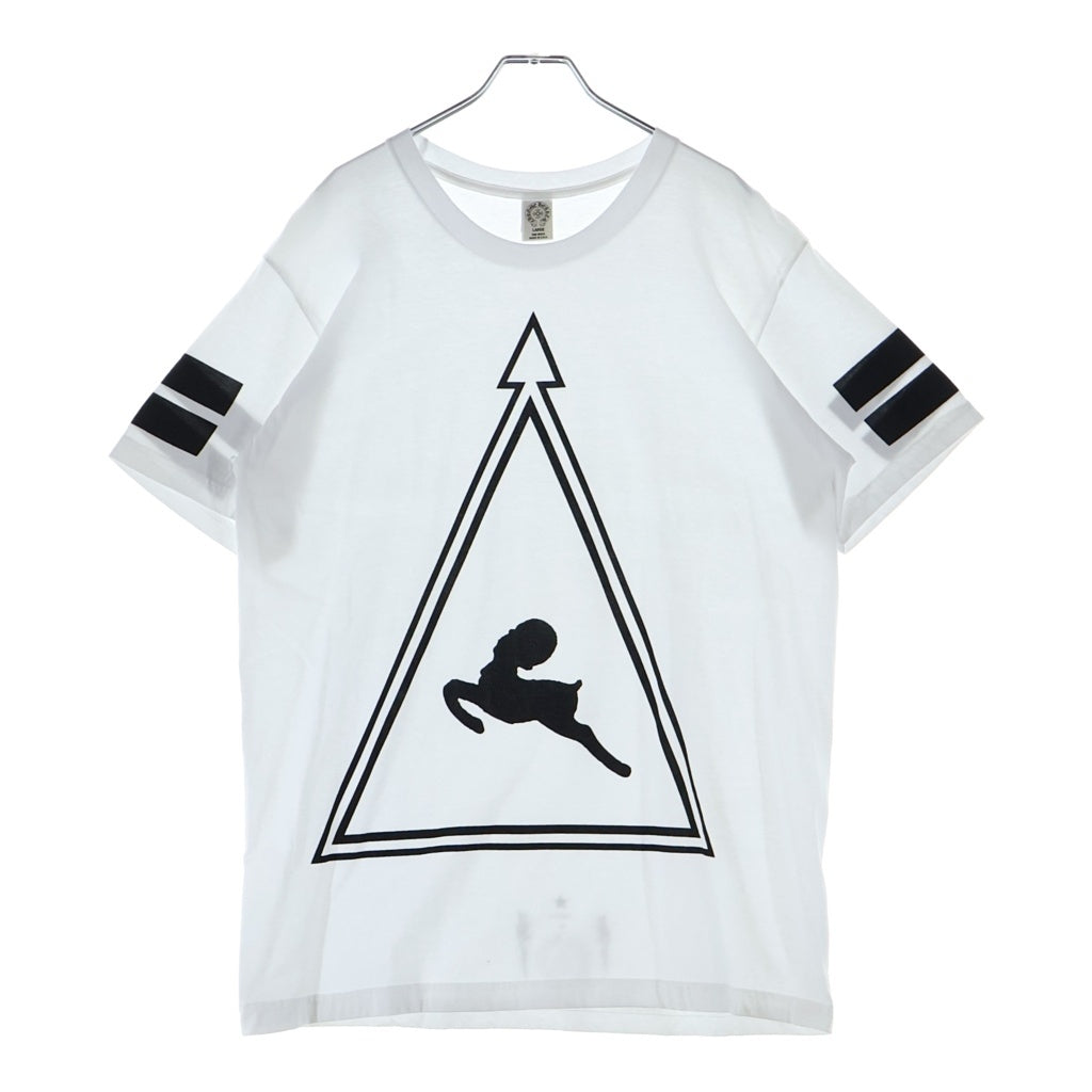 CHROME HEARTS(クロムハーツ) OLD CH FOTI S/S TEE フォティ クリッツェン プリントロゴ 半袖Tシャツ カットソー ホワイト -