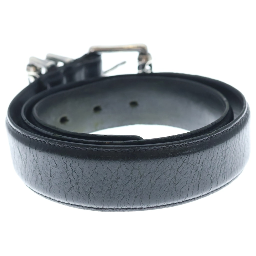 CHROME HEARTS(クロムハーツ) BLT ROLLER 3PC1.5inch 3PCローラーバックル レザーベルト シルバー BCA357