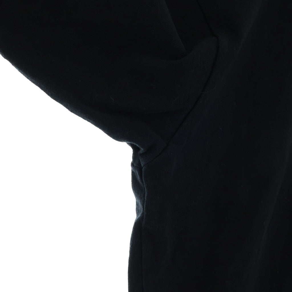Emotionally Unavailable(エモーショナリー アンアヴェイラブル) CPD LOGO LS TEE EU-YS1-0000-C08 両面プリント長袖Tシャツ カットソー ブラック