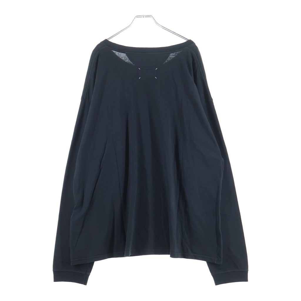 Maison Margiela(メゾンマルジェラ) S51GC0538 S24567 BINGO 長袖カットソー 長袖Tシャツ ブラック