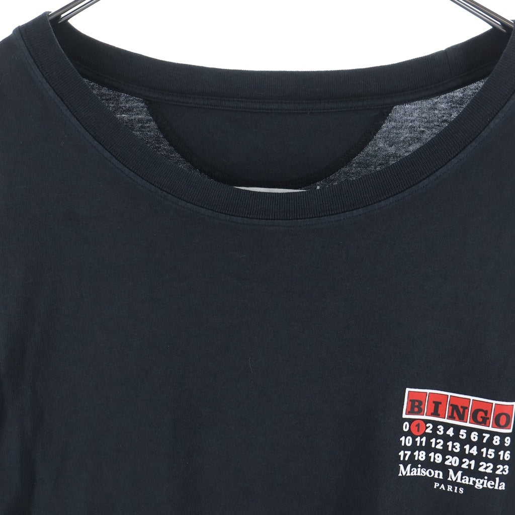 Maison Margiela(メゾンマルジェラ) S51GC0538 S24567 BINGO 長袖カットソー 長袖Tシャツ ブラック